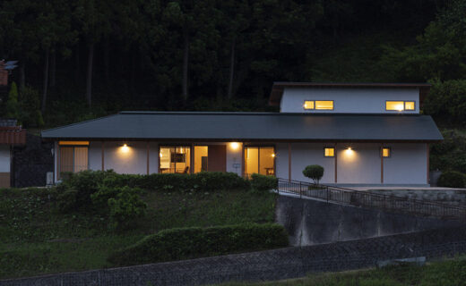みざわ建設施工事例 清田の家 『高台に建つ平屋の二世帯住宅』